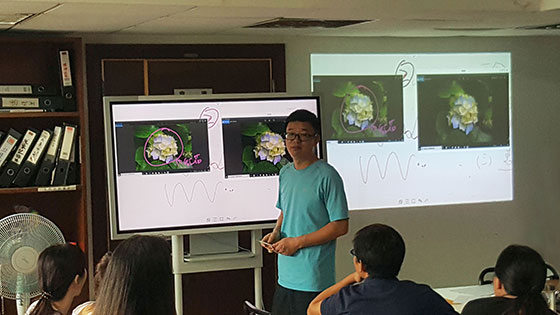 截圖設備內容并標注