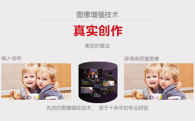 索尼F431HZ投影機 圖像增強技術(shù)